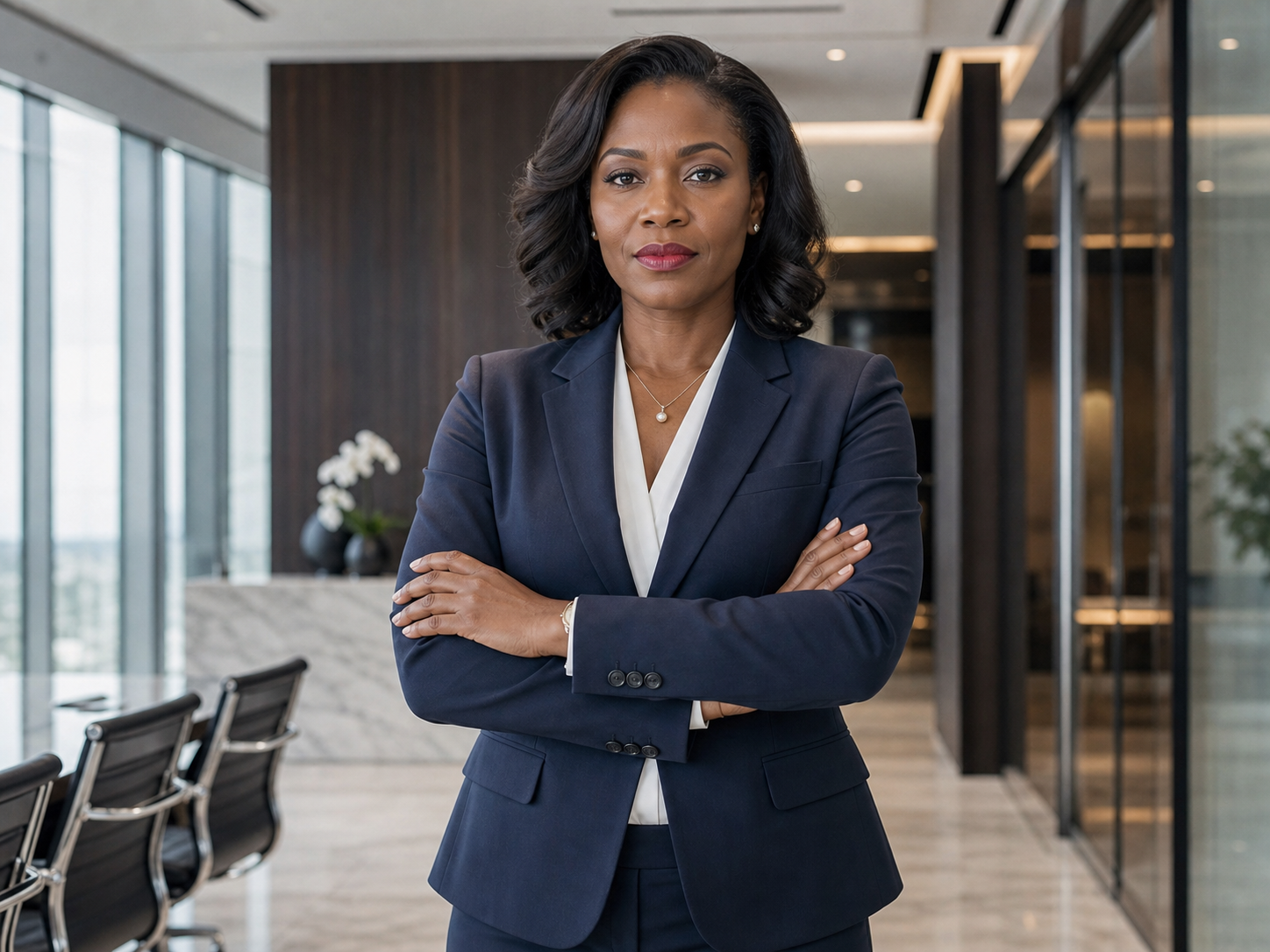 Femme d'affaires DPM CAPITAL INTERMED